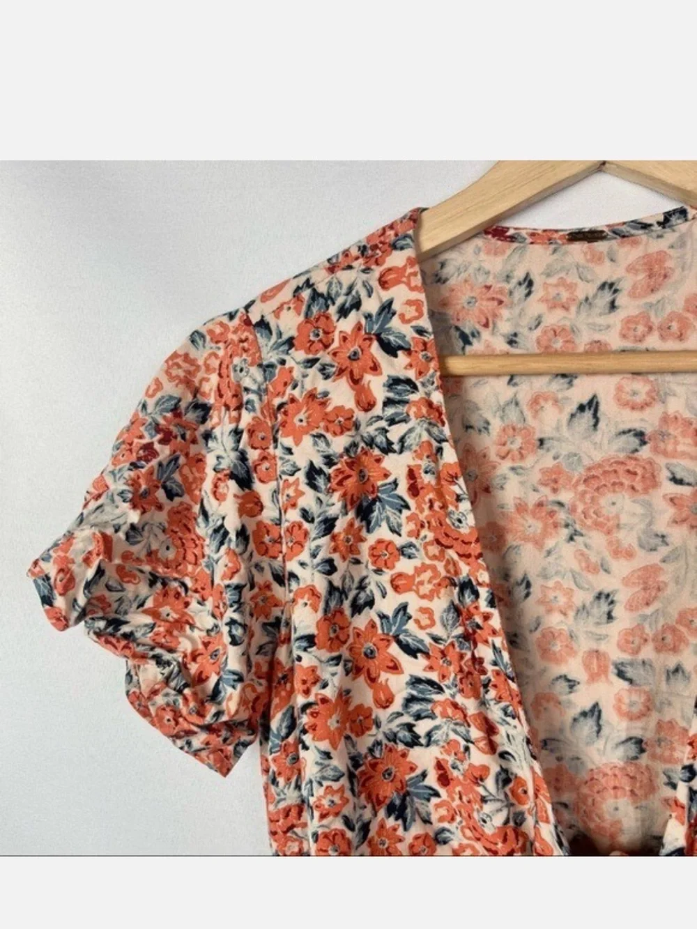 Free People Surf Date Sexy Floral Romper Festival One Piece Size Small - Picture 5 of 15